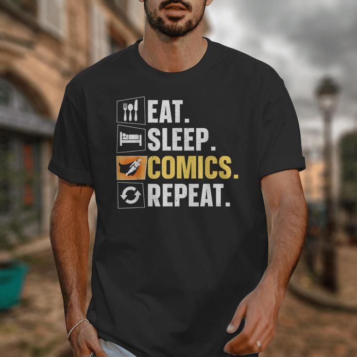 Comic Book Comic Stuff & Accessories -Adult Small Modern Letter Print Crew Collar Short Sleeve T-Shirt Unisex T-Shirt