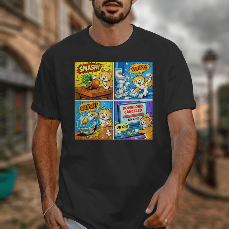 Comic Reader Comic Book Merch Vintage Reading Comic Books Unisex T-Shirt