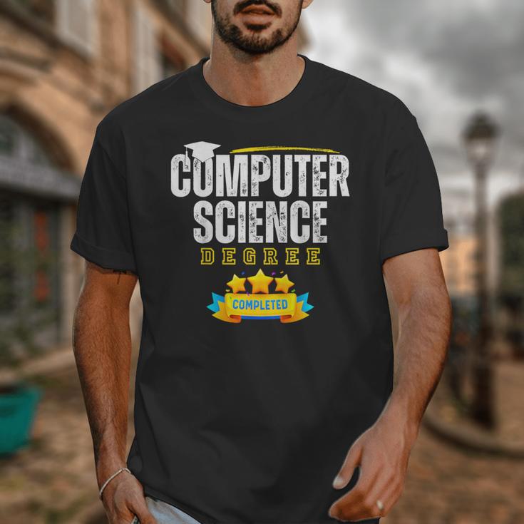 Computer Science Degree Graduation Senior Celebration Grad Unisex T-Shirt