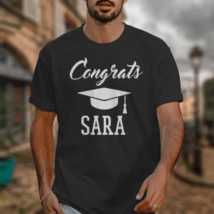 Congrats Sara College High School Graduation Unisex T-Shirt