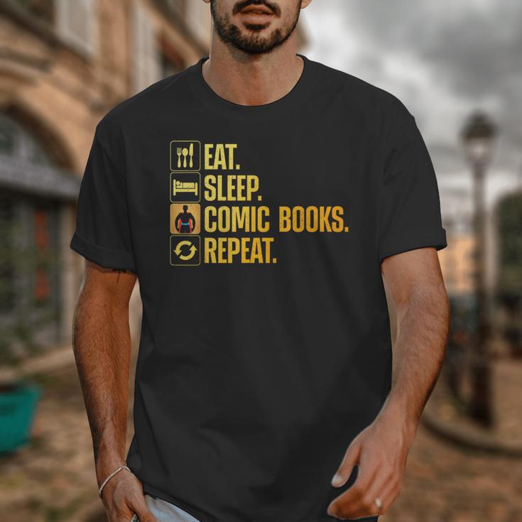 Cool Comic Books Art For Men Women Comic Book Lover Comics Unisex T-Shirt