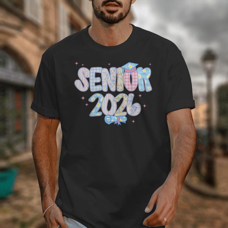 Coquette Senior-Class Of 2026 Preppy Graduation Graduate Unisex T-Shirt