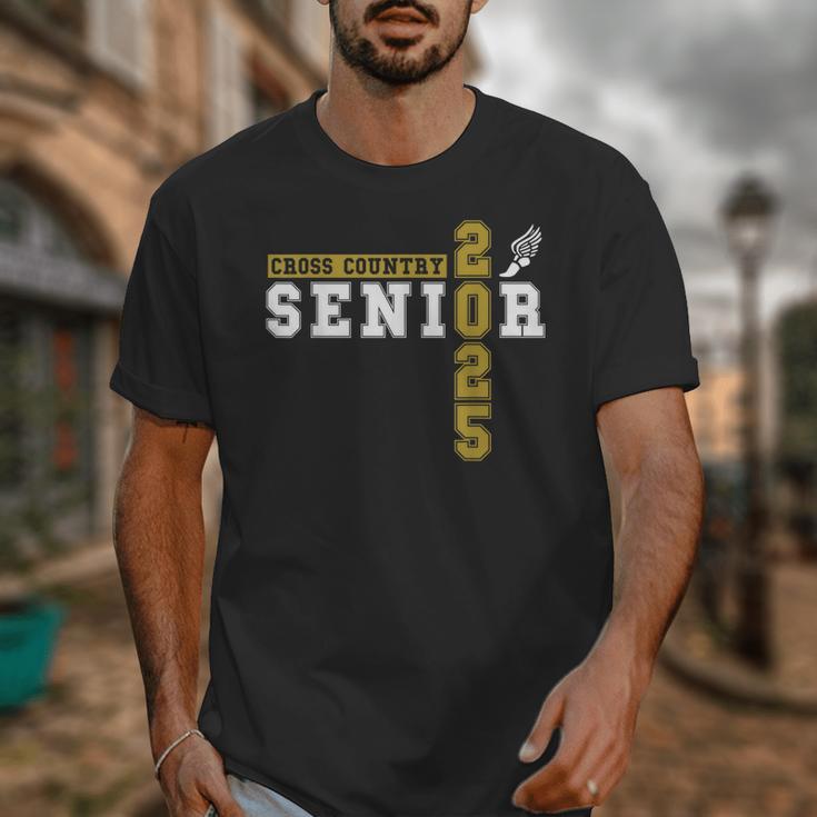 Cross Country Senior Night Senior 2025 Graduation Party 18 Unisex T-Shirt