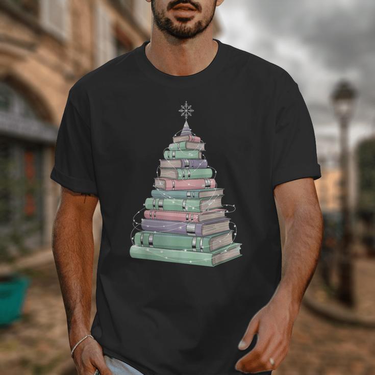 Cute Bookmas Christmas Book Tree Book Lover Teacher Unisex T-Shirt Cute Bookmas Christmas Book Tree Book Lover Teacher Unisex T-Shirt
