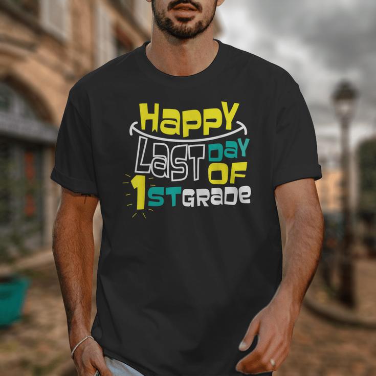 Cute Happy Last Day Of 1st Grade Shirt Kids Graduation Unisex T-Shirt
