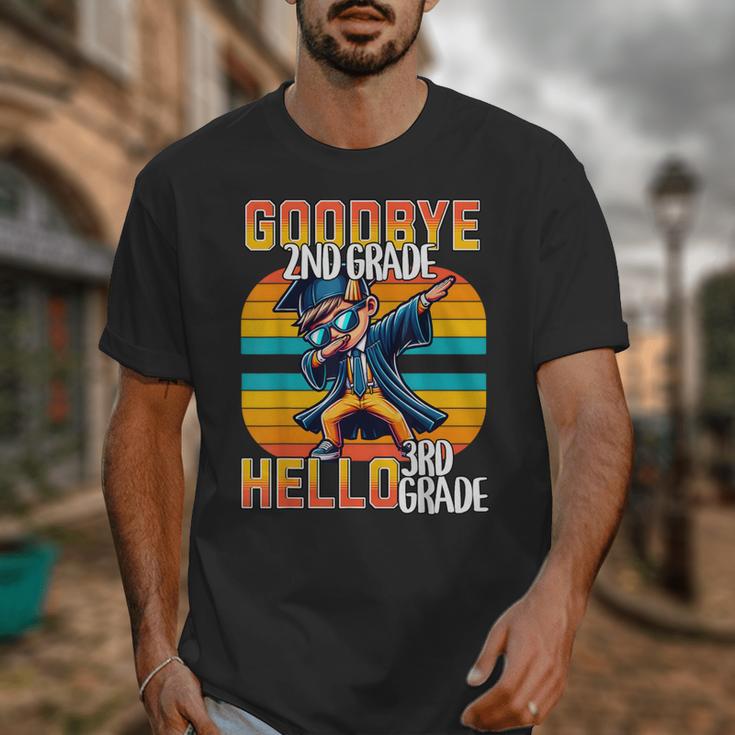 Dabbing Boy Goodbye 2nd Grade Hello 3rd Grade Graduation Unisex T-Shirt