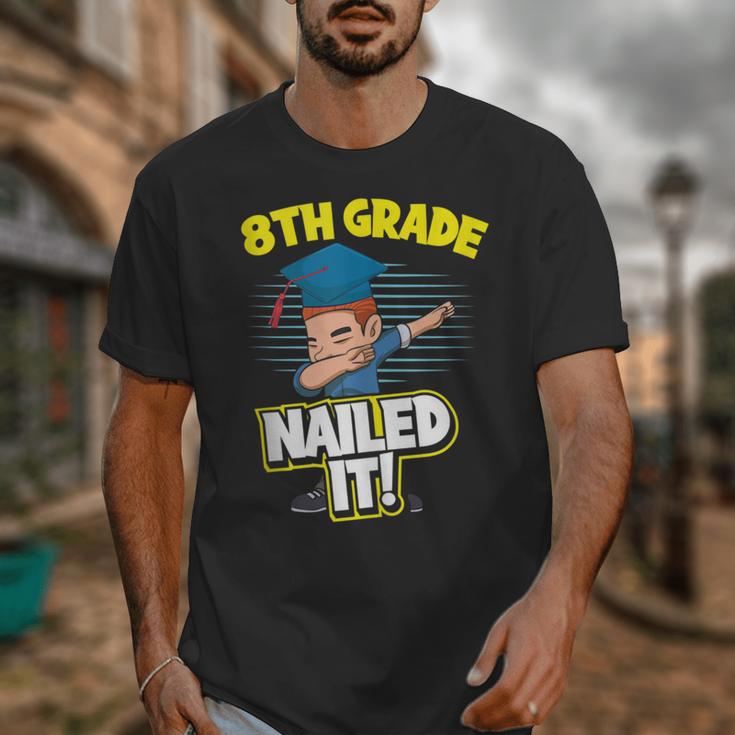 Dabbing Graduation Boy 8th Grade Class Of 2021 Unisex T-Shirt