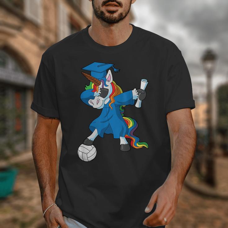 Dabbing Graduation Class 2023 Unicorn Volleyball Unisex T-Shirt