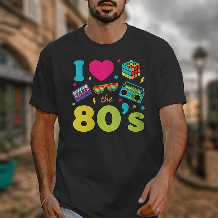 Dad I Love The 80's Retro 80s Nostalgia For Dad Unisex T-Shirt