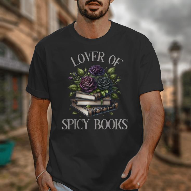 Dark Romance Book Lover Spicy Books Bookish Merch Morally Unisex T-Shirt