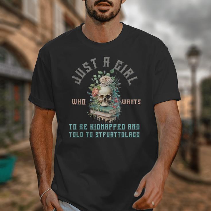Dark Romance Women STFUATTDLAGG Smutt Book Merch Good Girl Unisex T-Shirt
