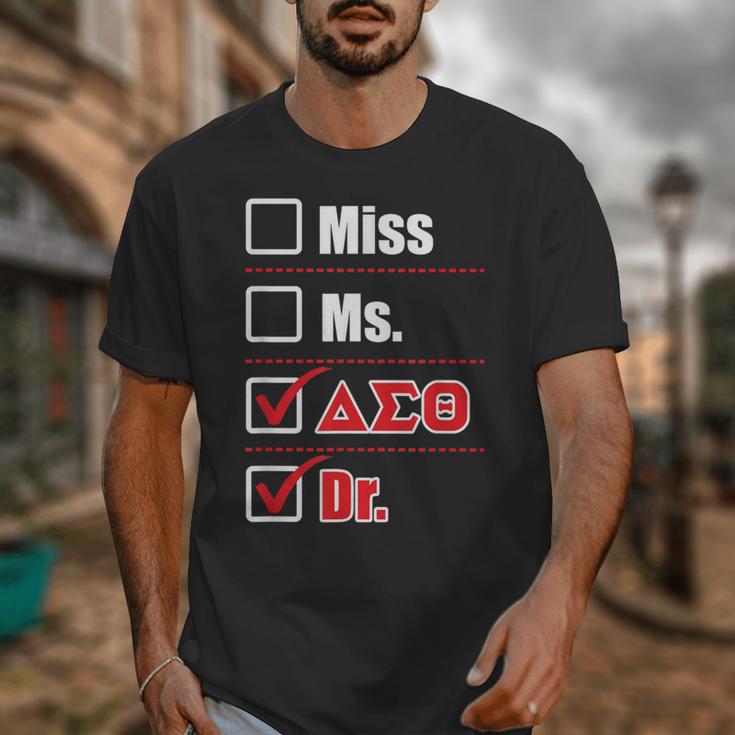 Delta Sigma Theta Sorority Delta Doctor Graduation Unisex T-Shirt