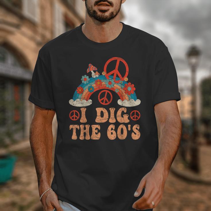 I Dig The 60s Aesthetic Nostalgia 1960's Retro 60s Party Unisex T-Shirt I Dig The 60s Aesthetic Nostalgia 1960's Retro 60s Party Unisex T-Shirt