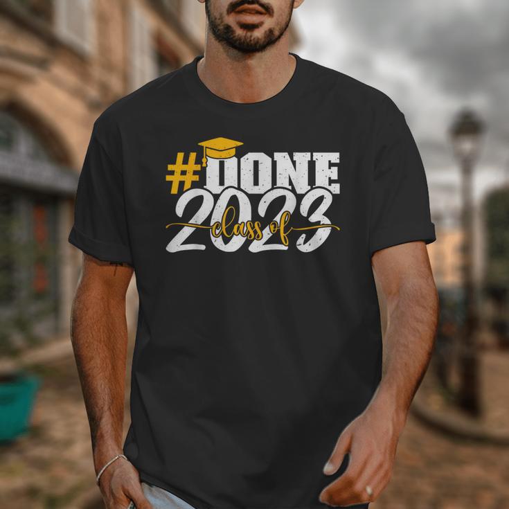 Done Class Of 2023 Graduation For Her Him Grad Seniors 2023 Unisex T-Shirt