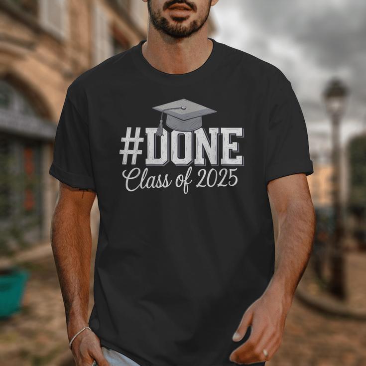 Done Class Of 2025 Graduation For Her Him Grad Seniors 2025 Unisex T-Shirt