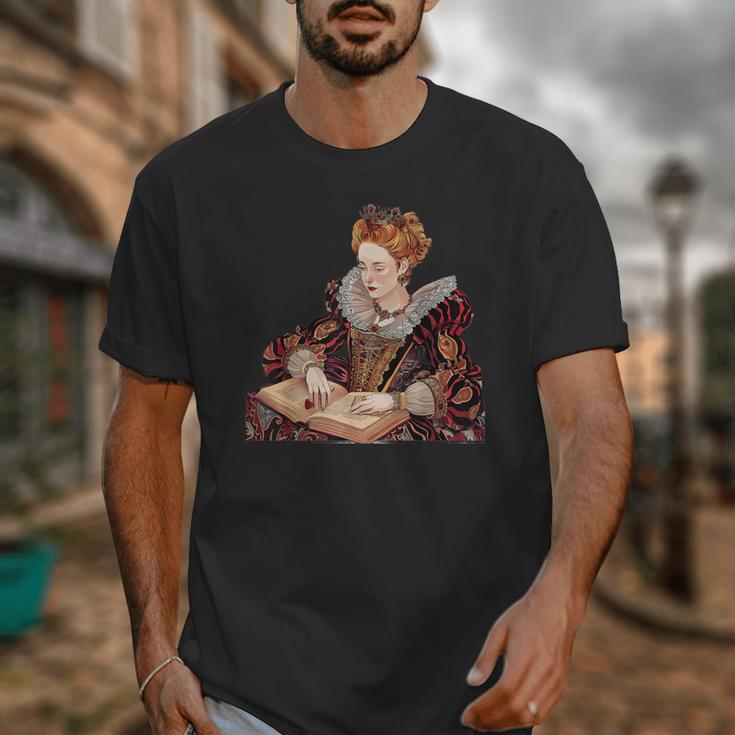 Elizabeth I Reading A Book Unisex T-Shirt