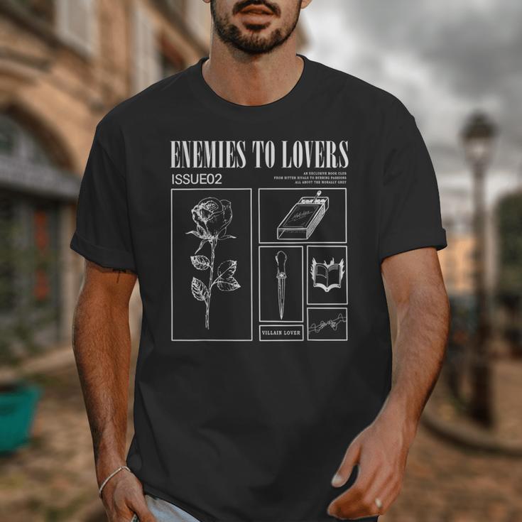 Enemies To Lovers Morally Grey Book Lover Romantasy Bookish Unisex T-Shirt
