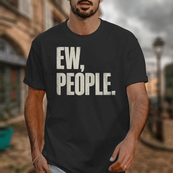 EW People Introvert Sarcastic Graphic Style Unisex T-Shirt EW People Introvert Sarcastic Graphic Style Unisex T-Shirt