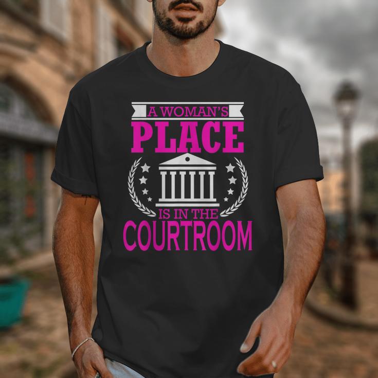 Female Lawyer Women Law Student Graduation Bar Exam Unisex T-Shirt