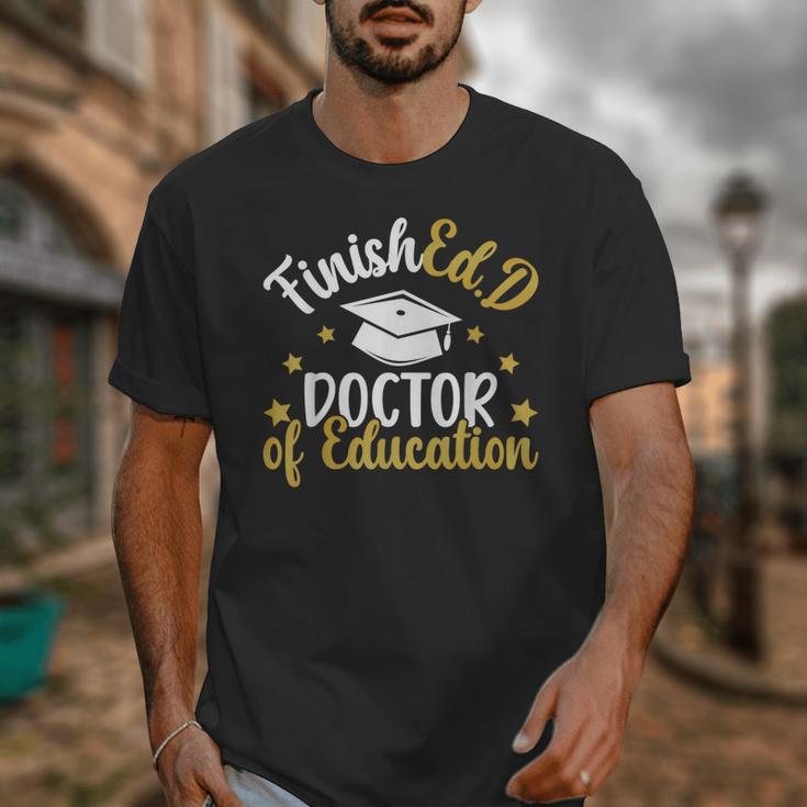 FinishEdD Doctor Of Education Graduation EdD Graduate Unisex T-Shirt