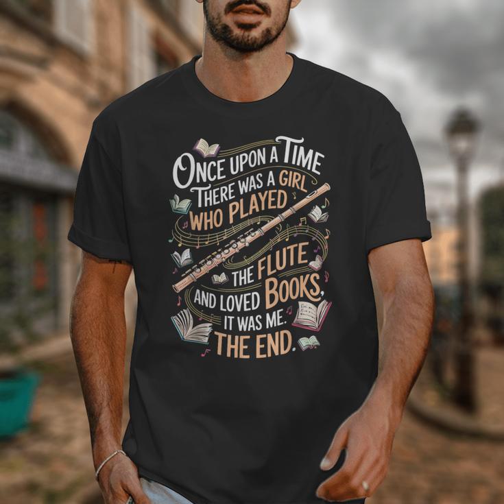 Flute And Books Marching Band Musician Flutist Flute Player Unisex T-Shirt Flute And Books Marching Band Musician Flutist Flute Player Unisex T-Shirt