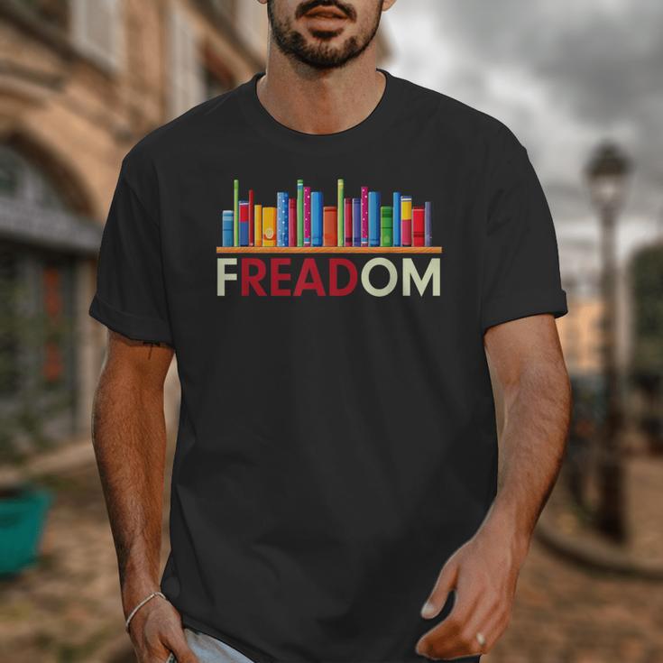Freadom Anti-Banned Books – Read Banned Books Library Unisex T-Shirt