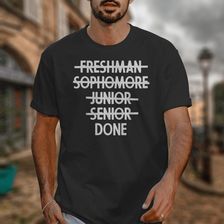 Freshman To Senior Class Of 2018 Senior GraduationShirt Unisex T-Shirt
