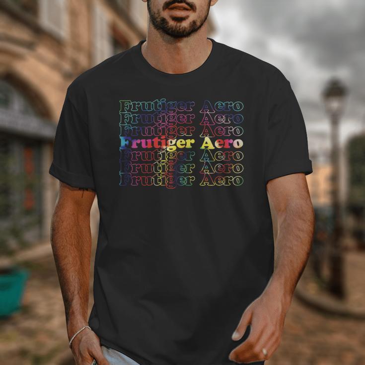 Frutiger Aero Graphic Er Tie Dye Unisex T-Shirt