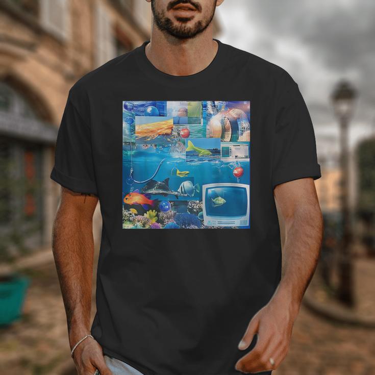 Frutiger Aero Retro Vibes Y2K Retro Grunge Unisex T-Shirt