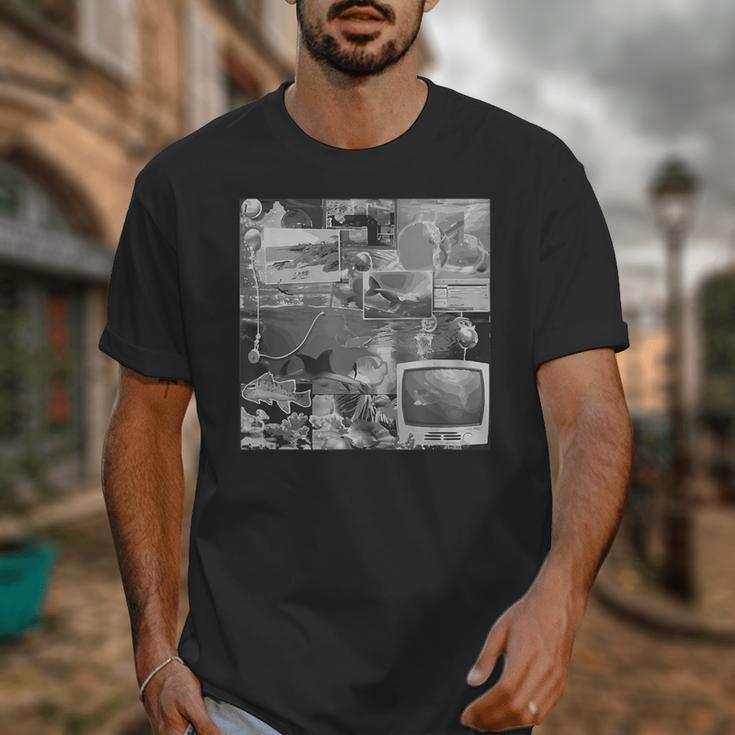 Frutiger Aero Y2K Old School Retro Vibes Unisex T-Shirt