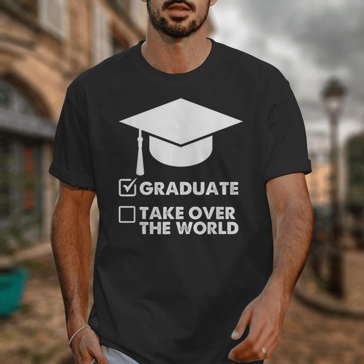 Funny Graduate Joke Mens Womens Graduation Gifts Unisex T-Shirt