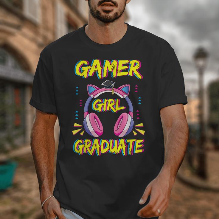 Gamer Girl Graduate Shirt Girls Kids Gamer Graduation Unisex T-Shirt
