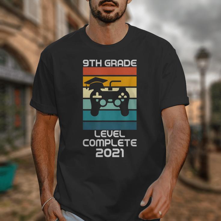 Gamer Graduation 2021 Retro 9th Grade Level Complete Unisex T-Shirt