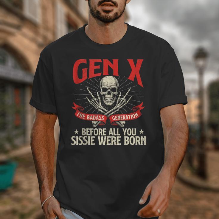 Gen X The Badass Generation Generation X Gen Xer Nostalgia Unisex T-Shirt Gen X The Badass Generation Generation X Gen Xer Nostalgia Unisex T-Shirt