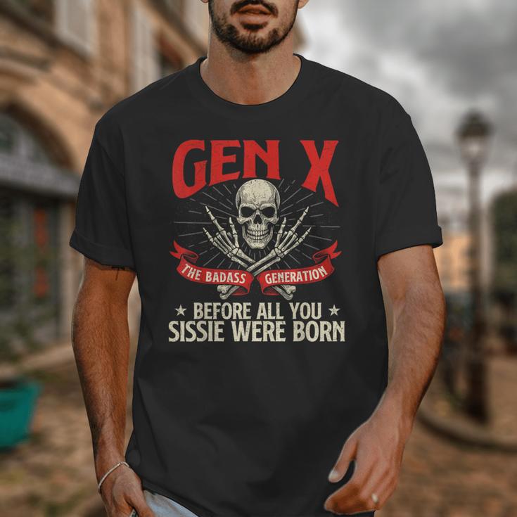 Gen X The Badass Generation Generation X Gen Xer Nostalgia Unisex T-Shirt Gen X The Badass Generation Generation X Gen Xer Nostalgia Unisex T-Shirt