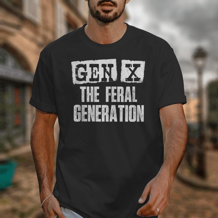 Gen X The Feral Generation Generation X Gen Xer Nostalgia Unisex T-Shirt
