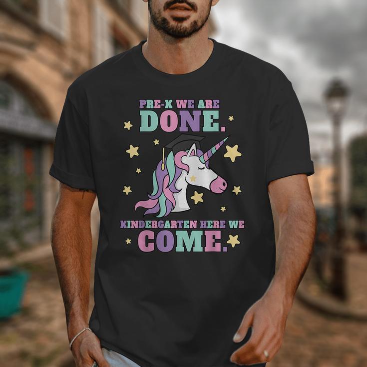 Girls Pre-K Graduation Magical Unicorn Unisex T-Shirt