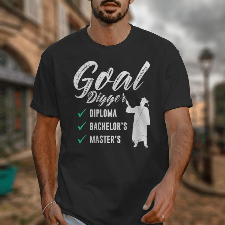 Goal Digger Diploma Master s Bachelor s Master Graduation Unisex T-Shirt