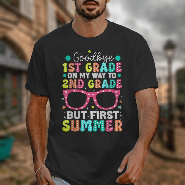 Goodbye 1st Grade Graduation To Second Grade First Summer Unisex T-Shirt