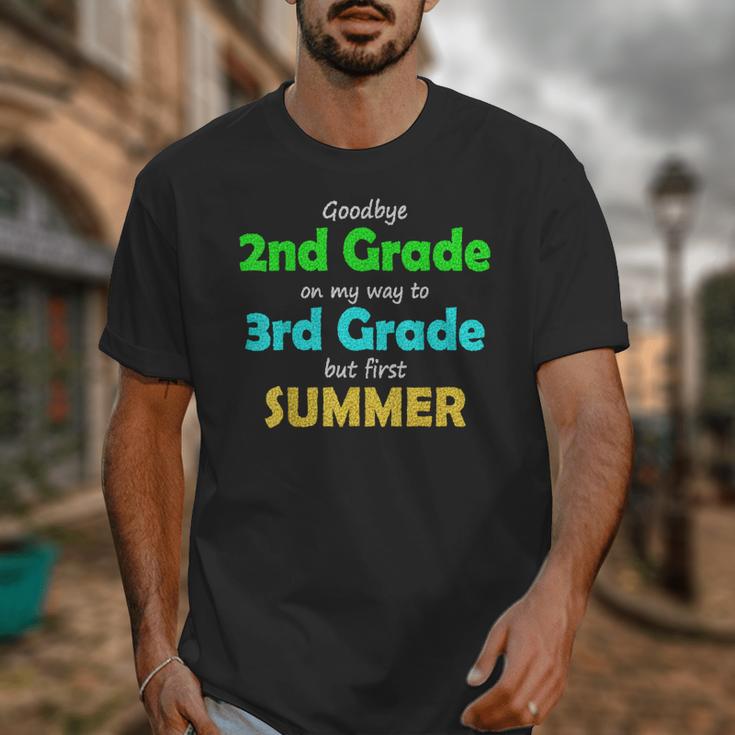 Goodbye 2nd Grade On My Way To 3th Grade 2022 Graduation Unisex T-Shirt