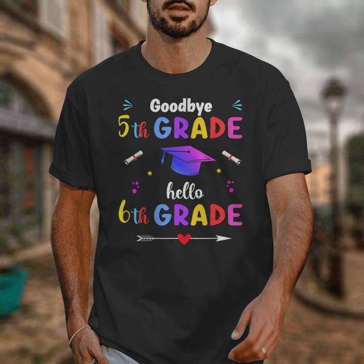 Goodbye 5th Grade Graduation Class Of 2023 Hello 6th Grade Unisex T-Shirt