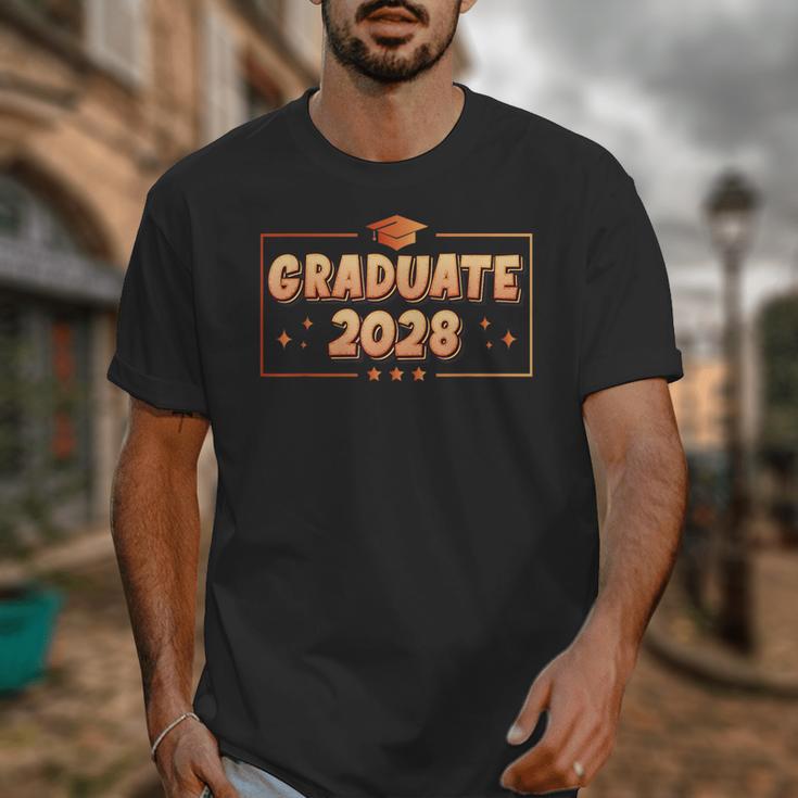 Graduate 2028 Class Of 2028 Senior Graduation Unisex T-Shirt