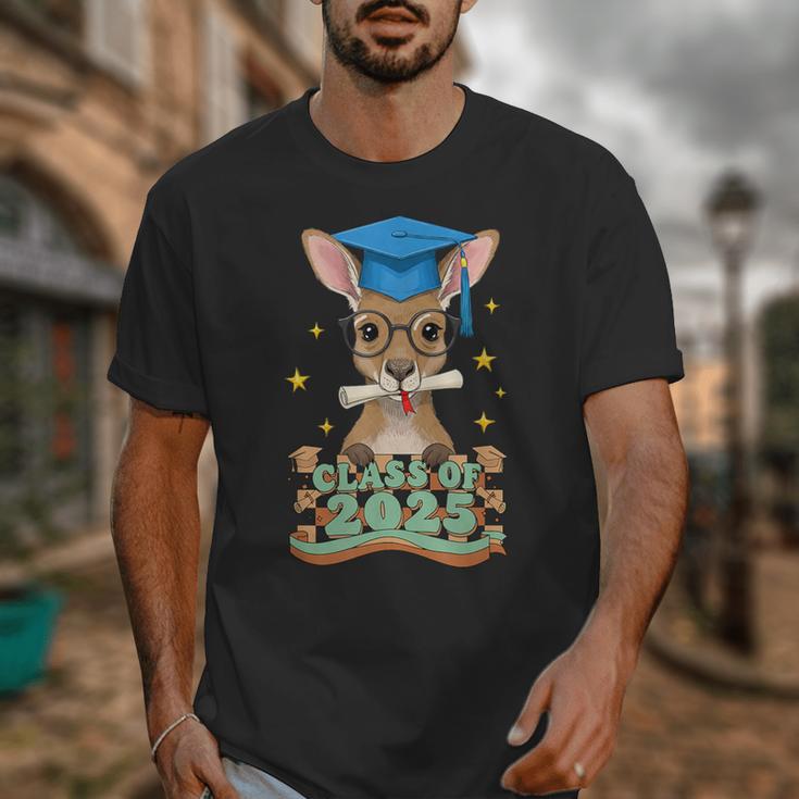 Graduate Kangaroo Class Of 2025 Kids Graduation Unisex T-Shirt