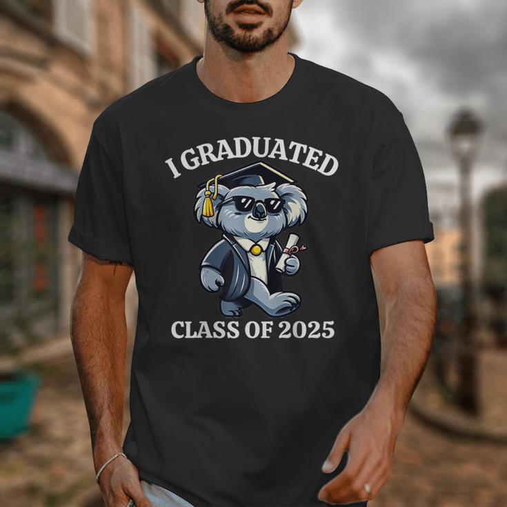 I Graduated Graduate Class Of 2025 Koala Graduation Unisex T-Shirt