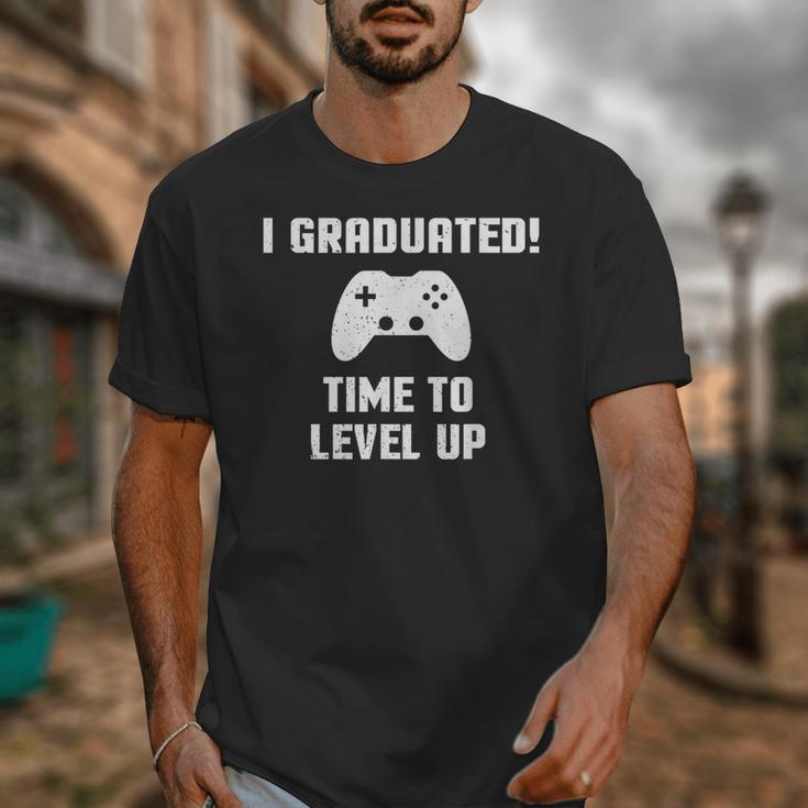 I Graduated Time To Level Up Graduation T-Shirt Unisex T-Shirt
