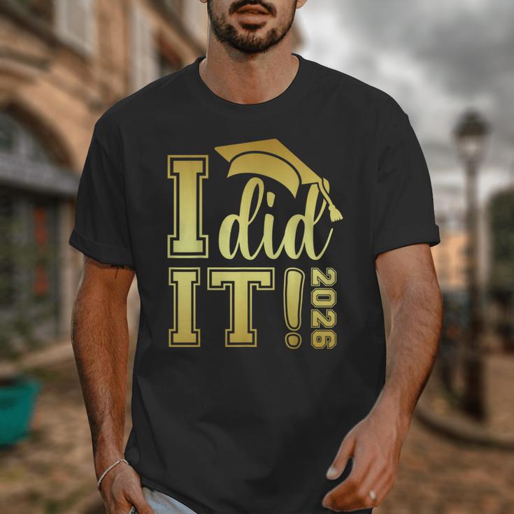 I Did It Graduation 2026 Graduate Class Of 2026 Senior 26 Unisex T-Shirt
