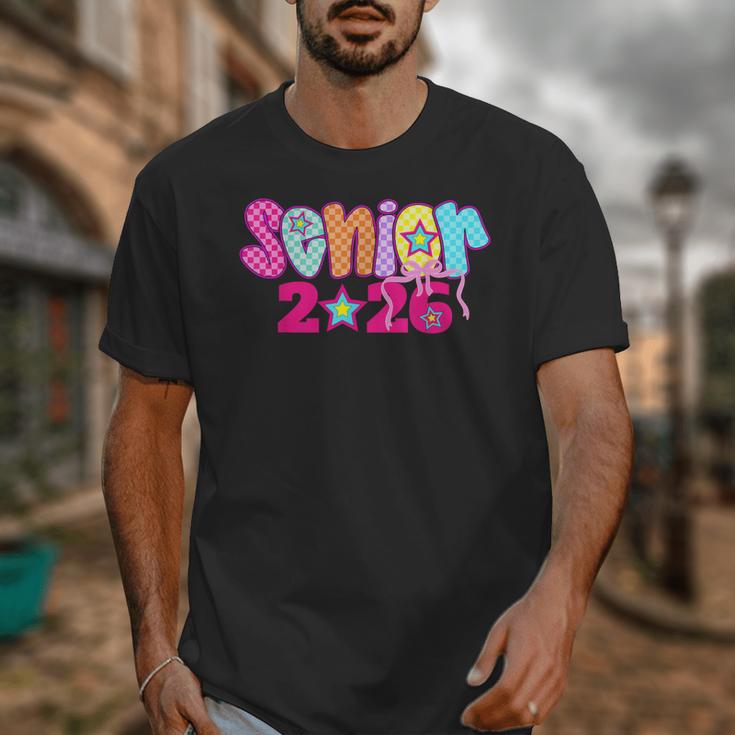 Graduation Class Of 2026 Senior Pink Coquette Bow 2026 Grade Unisex T-Shirt