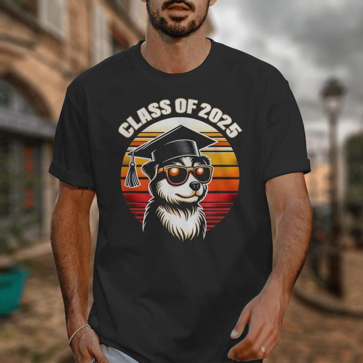 Graduation Day 2025 Graduate Class School Degree College Dog Unisex T-Shirt