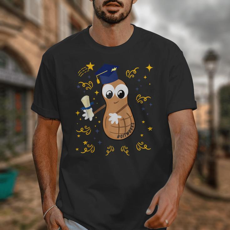Graduation Flossing Peanut OIT Unisex T-Shirt
