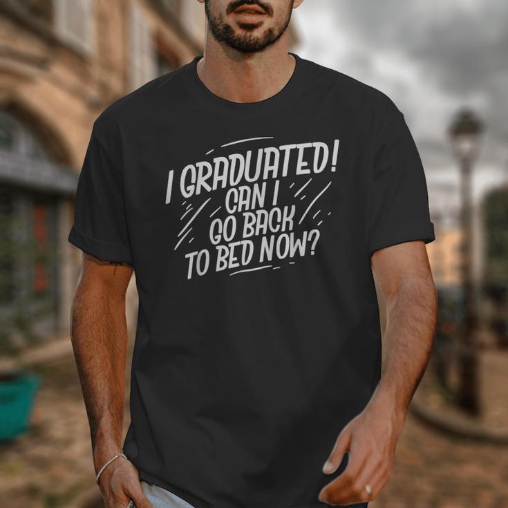 Graduation Can I Go Back To Bed Shirt Unisex T-Shirt